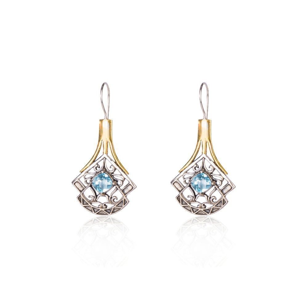 Sara Blaine/eSBe Lady Sarah Topaz Earrings NWT